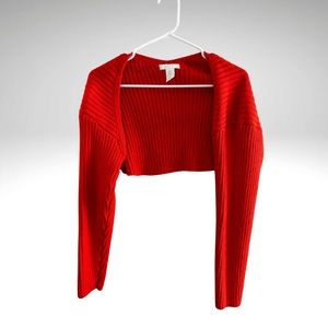 H&M Bright Orange/Red Sweater